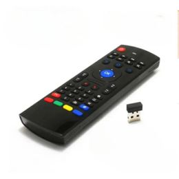 2,4 GHz MX3 Air Mouse Wireless Mini Keyboard Remote Control met multimediabewerkingen voor Android TV Box Smart TV PC Linux Windows