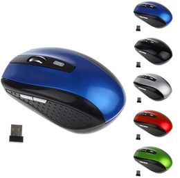 2,4 GHz USB Optische draadloze muizen 7500 USB -ontvanger Muis Smart Energy Saving Mouse voor tablet, laptop en bureaublad