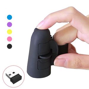 Ringue de doigt de souris optique sans fil 2,4 GHz Mini souris USB 1600dpi pour ordinateur de tablette PC ordinateur ordinateur portable
