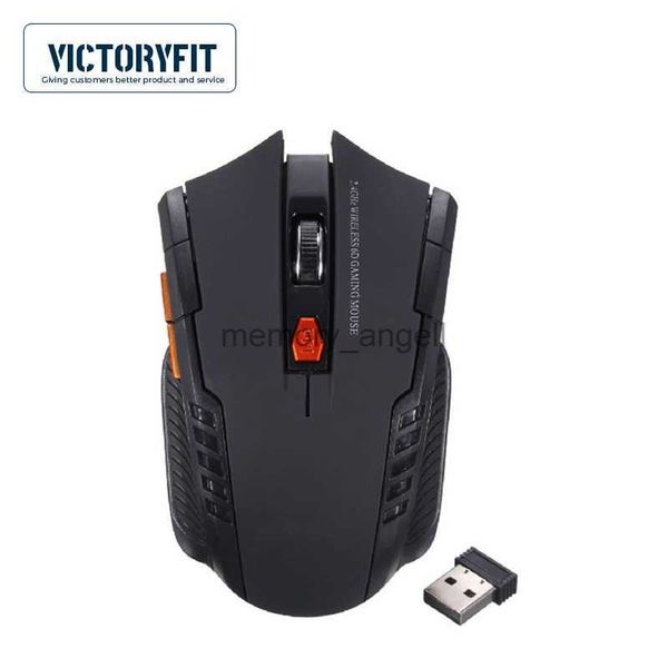 Ratón inalámbrico para juegos de ordenador PC de 2,4 Ghz con botón ajustable DPI para escritorio/portátil apto para Windows Win 7/XP/98/2000/Vista HKD230825