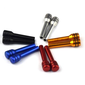 2/4PCS aluminium legering Auto -auto Beveiligingsdeur Vergrendeling Pinnen 5 Kleuren Truck Binnen deurschroef Knop voor trekpennen Auto -accessoires