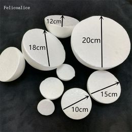 2/4 stks Halfronde Solid Polystyreen Styrofoam Foam Balls voor Kerst Kids Craft 20cm 7.87 Inch 18 cm 7.08 inch 15 cm 5.905 inch 201127