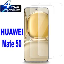 2/4pcs HD Verre trempée pour Huawei Mate 50 Mate 30 Mate 20 Lite Screen Protector Glass