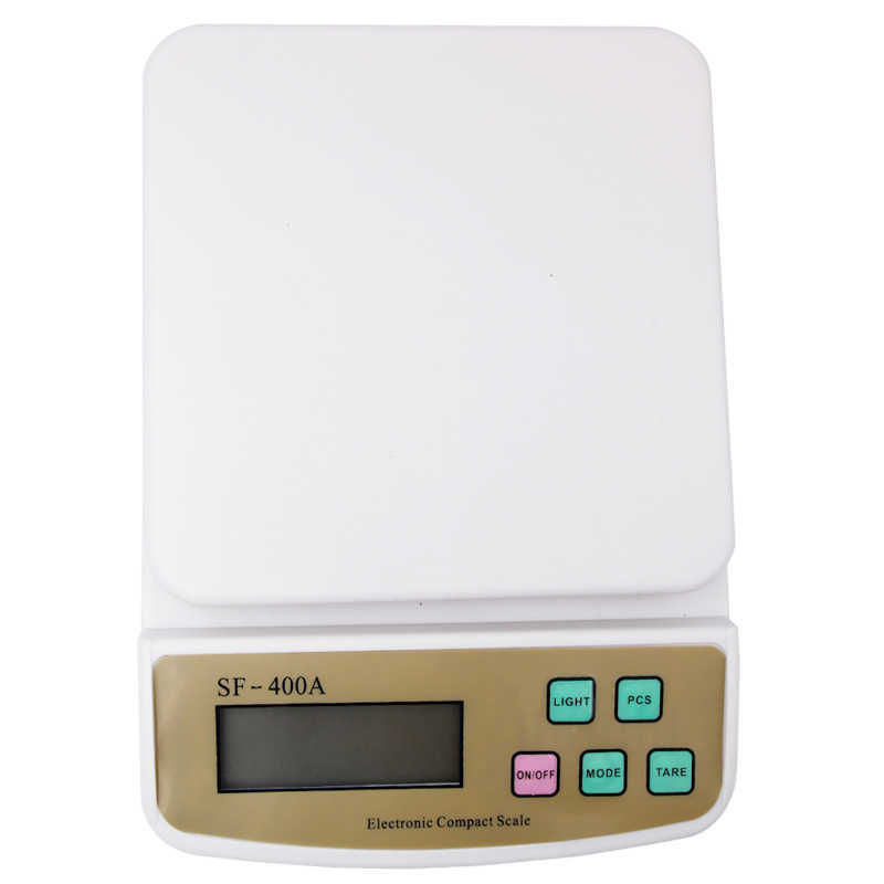 2/5/10Kg 1g/0.1g Libra Digital Kitchen Scales Counting Weighing electronic balance scale SF-400A English button 210927