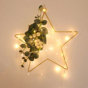 2/5 / 10m LED Copper fil Light String Fairy Garland Battery Powered Garden Bedroom Party Wedding Christmas Nouvel An