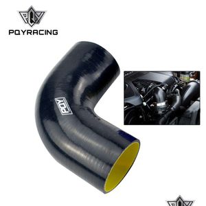 2.5 6M 90 Graden Elleboog Sile Tuinslang Turbo Intake Blauw Geel/Zwart Pqy-Sh9025-Qy Drop Delivery