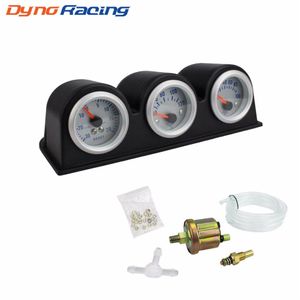 2 ''52 MM Triple kit de jauge Turbo boost Température de l'eau Jauge de pression d'huile Compteur de voiture YC1006502615