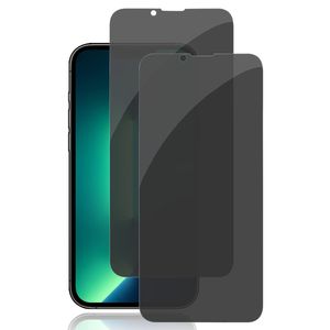 2.5D Privacidad Protector de pantalla de vidrio templado anti-espía para iPhone 15 14 13 12 11 Pro Max XS XR 8 7 6 Samsung S20 Fe S21 S22 S23 más A04 A04S A04E A14 A24 A34 A54 A13 A23 A33 A53