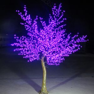 2.5M LED Kristal Kersenbloesem Boomverlichting Kerstmis Nieuwjaar Luminaria Decoratieve Boomlamp Landschap Buitenverlichting