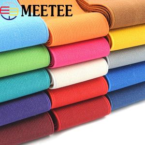 2/5meters 5 cm kleurrijke elastische band brede webbing voor kleding riem tape ondergoed broek tailleband diy naaimateriaal accessoires