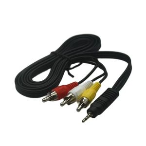 Jack de 2,5 mm à 3 x RCA Phono Lead Audio / Video Cable AV Câble vidéo 2,5 mm à AV pour lecteur multimédia net 1,5 m