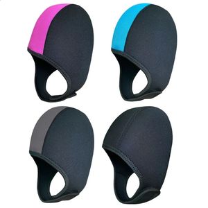 2.5mm néoprène plongée sous-marine capuche combinaison capuche plongée-cap surf thermique capuche casquette pour hommes femmes natation voile-sports nautiques 240304