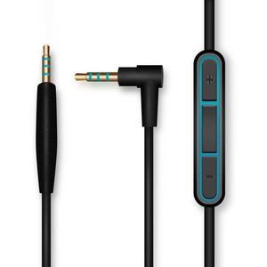 2,5 mm tot 3,5 mm audiokabel is geschikt voor Bose QC25 35/OE 2/OE 2i/Ae2quiet Comfort -hoofdtelefoon met microfoon