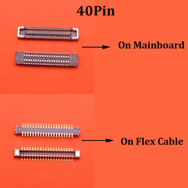 2-5pcs 40pin USB cargador conector FPC en la placa base para Xiaomi Mi Pocophone POCO X3 NFC/X3 Pro/X2 K30 4G 5G K30I Puerto de carga