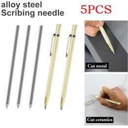 2 / 5pcs ALLIAG SCRIBE CARBIDE SCRIBER PEN METAL METH VIES TILE DE COUPE CUTL CURN METALATHING WOODWARKING Hand Tools