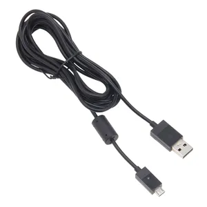 2.75M Extra Lange Micro USB Charger Cable Draad voor Sony Playstation PS4 4 voor Xbox One Controller Game play Oplaadsnoer Lijn