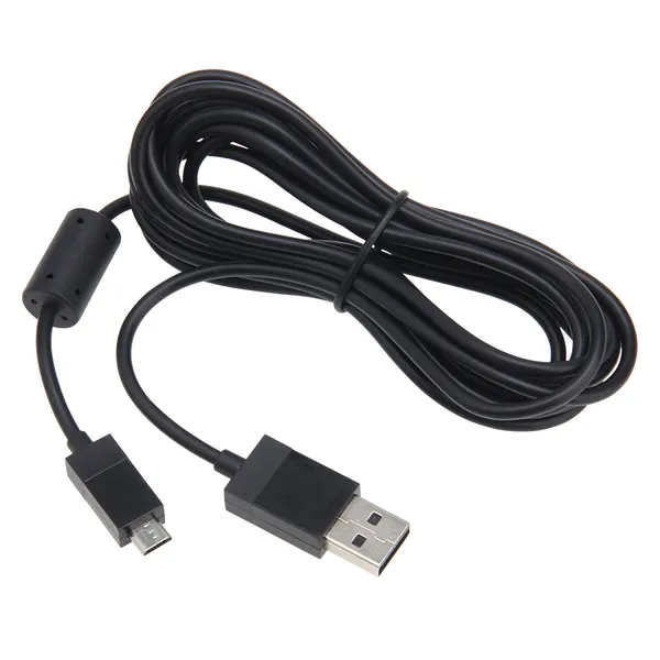 Cable de carga de datos del cargador Micro USB de 2,75 M de largo para Sony Playstation PS4 4 para la línea de carga del controlador Xbox One