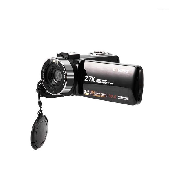 Caméra vidéo numérique 2.7K HD 30MP avec télécommande, caméscope DV en direct pour voyage à domicile1 caméras