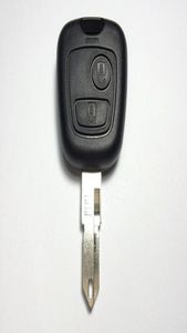 Coque de clé à 2 boutons pour Peugeot 206 coque de clé de voiture haut de gamme avec 3163360