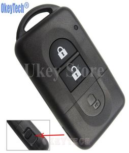 Coque de clé télécommande de remplacement à 2 boutons, pour Nissan Micra Xtrail Qashqai Juke Duke Navara 8670996, nouveau