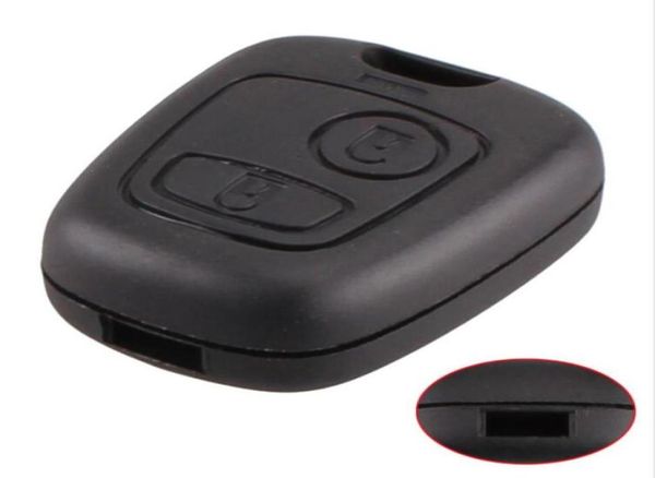 Funda para mando a distancia del coche de 2 botones, carcasa Fob para Citroen C1 C2 C3 Pluriel C4 C5 C8 Xsara Picasso, cubierta 7349450