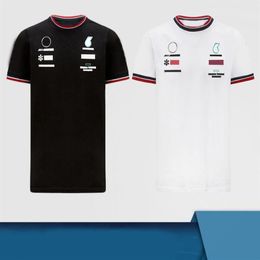 2-kleurig F1-2021 raceteamsport T-shirt met korte mouwen, polyester met korte mouwen, sneldrogend, kan worden aangepast299B