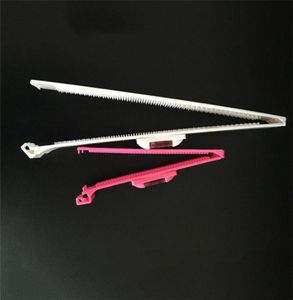 2 kleuren DIY Nieuwe Vrouwen Fringe Cut Tool Clipper Kam Gids voor Leuke Haar Bang Niveau Heerser Clips Accessoires4084343