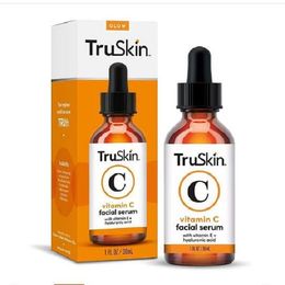 Soro facial TruSkin vitamina C por atacado com essência facial de vitamina E SkinCare 30ml 60ml