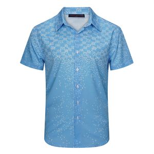 #2 Designer Heren Casual Shirts Lente en Afslanken herfst hoge kwaliteit business klassiek borduurwerk Mode shirt met lange mouwen M-3XL 32