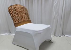 Housse de chaise en Spandex, 2 styles imprimés léopard différents, 20 pièces par Lot pour 9055197