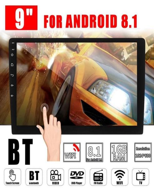 2 Din 9 pouces Android 80 autoradio universel Double Din stéréo Gps Navigation dans tableau de bord vidéo Wifi Usb Bluetooth autoradio Multi9806609