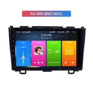 2 Din Авторадио Android Автомобильный DVD-плеер GPS-навигация с Bluetooth для HONDA CRV 2007-2011