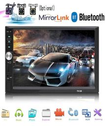 2 DIN BLUETOOTH Auto Stereo 7inch touchscreen Auto Radio Aux FM USB Car Audio MP5 Player Support Mirror Link achteraanzicht Camera180N3396969