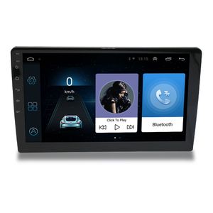 Système audio vidéo de voiture 2 Din Lecteur DVD Radio Navigation Gps Bluetooth pour prise en charge de l'unité principale stéréo universelle TPMS DVR OBD II Caméra arrière AUX WiFi
