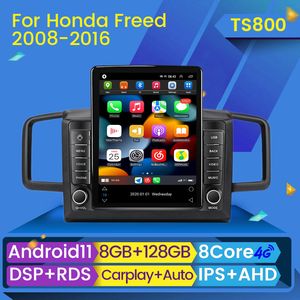 2 Din voiture dvd Android Auto Radio stéréo pour Honda libéré Spike 2008-2016 Tesla Style Radio multimédia GPS piste Carplay 2din