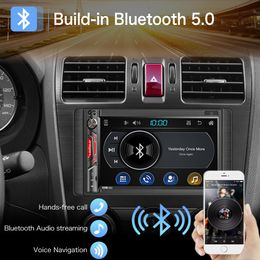 Autoradio 2 Din 7 pouces lecteur Mp5 universel lien miroir lecteur multimédia automatique Bluetooth pour Lada Toyota Nissan Radio écran amusant