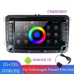 2 DIN-autoradio voor Volkswagen Auto Multimedia Player Autoradio Android VW / Volkswagen / Golf / Polo / Passat / Skoda / Fabia