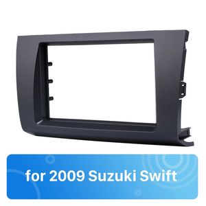 2 DIN-auto Radio install Frame Face Plate Dash Trim Installatie Fitting Kit voor 2009 Suzuki Swift Fascia Stereo Dash Trim