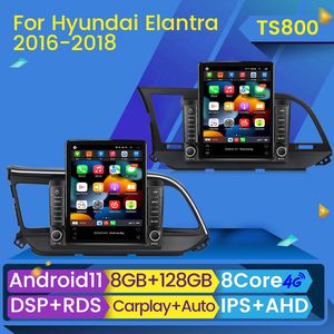 2 Din lecteur Android 11 autoradio Dvd pour Hyundai Elantra 6 2015 2016 2017 2018 Multimidia vidéo GPS navigation écran partagé