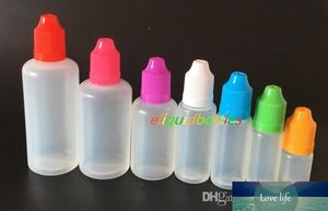 2 bouteilles de jus de cigarette électronique 5 ml 10 ml 15 ml 20 ml 30 ml 50 ml 60 ml pointe d'aiguille à l'épreuve des enfants bouteille vide pour manafucturer Ego Ce4