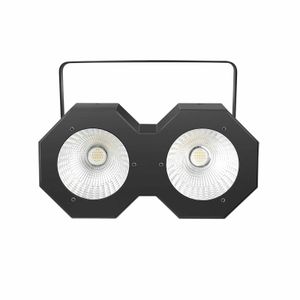 2 Ogen Led Publiek Licht 2*50W Rgbw Kleur Dmx Cob Voor Bruiloft Dj Party Dance disco Muziek Bruiloft Theater Podium Verlichting Effect