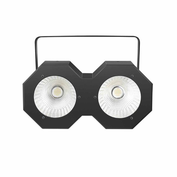 2 yeux LED public lumière 2*50W RGBW couleur DMX COB pour mariage DJ fête danse Disco musique mariage théâtre scène effet d'éclairage