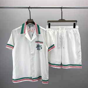 2 Moda para hombre para mujer Trajes de verano Trajes deportivos Casual Patrón de letra clásico Imprimir Pantalones cortos de manga corta para hombres Tops para niños Camisetas Colores Ropa # 338