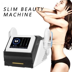 2 poignées électromagnétiques brûlant les graisses façonnant le corps électrostimulateur musculaire Machine EMS stimulateur musculaire électronique rajeunissement de la peau équipement de beauté