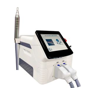 2 in 1 808 diode laser haarverwijderingsmachine met picoseconde laser Q -schakelaar ND YAG laser tattoo -verwijderingsmachine