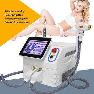 2 en 1 808Nm Diode Laser Épilation des cheveux ND YAG Laser Tatoo Repose Machine Prix