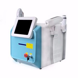 2 In 1 808nm diode laser machine ontharing ndyag q-switch 755 1320 532 1064nm tattoo remova schoonheidsapparatuur244