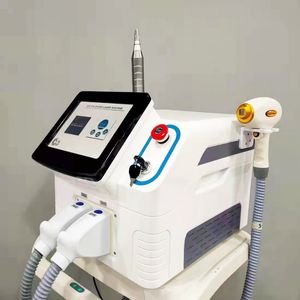 2 IN 1 808nm Diode Laser Permanent Hair Removal And Picosecond Laser Tattoo Removal Machine