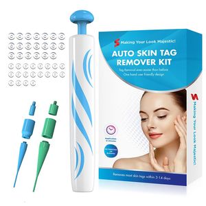 Dispositif automatique 2 en 1 pour enlever les micro-étiquettes de peau, Kit Standard et d'élimination des grains de beauté pour adultes, verrues, soins du visage, outils de beauté 240106