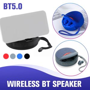 2 in 1 Bluetooth-luidspreker TWS Draadloze koptelefoon Headset FM-radio Outdoor klankkast Sport Stereo in-ear koptelefoon met microfoon voor iPhone Samsung Huawei